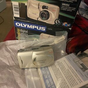 Olympus Silver Digital Camera